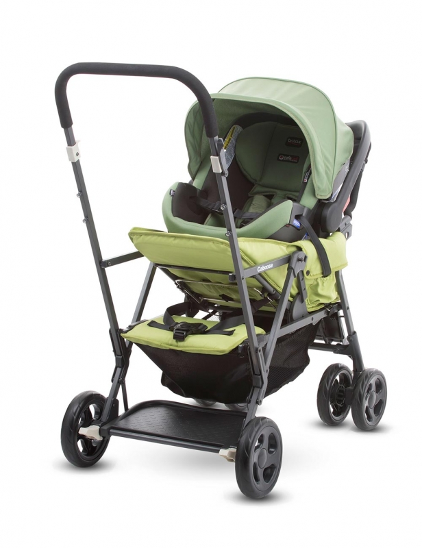 Детская прогулочная коляска для погодок Joovy Caboose Graphite — фото 5