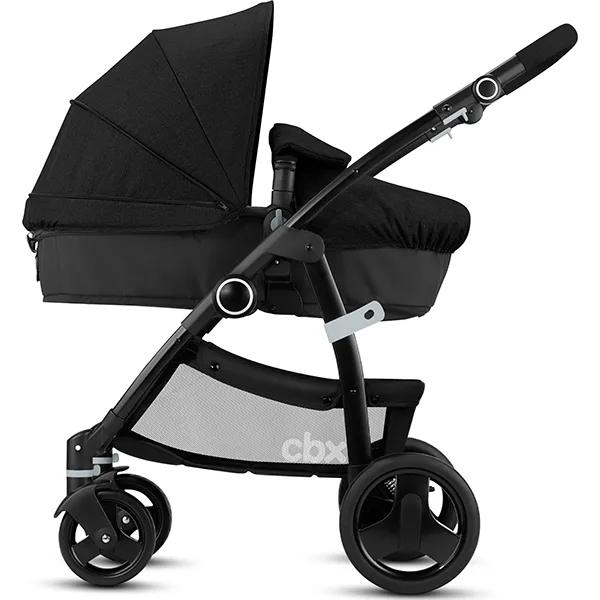 Детская коляска Cybex Leotie Flex (трансформер) 2 в 1, Black — главный ракурс