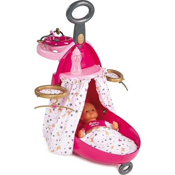 Набор для кормления и купания пупса в чемодане Smoby Baby Nurse 220316 — фото 2