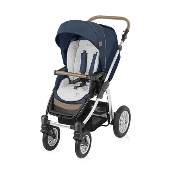 Детская коляска Baby Design Dotty Denim 2 в 1 — фото 4