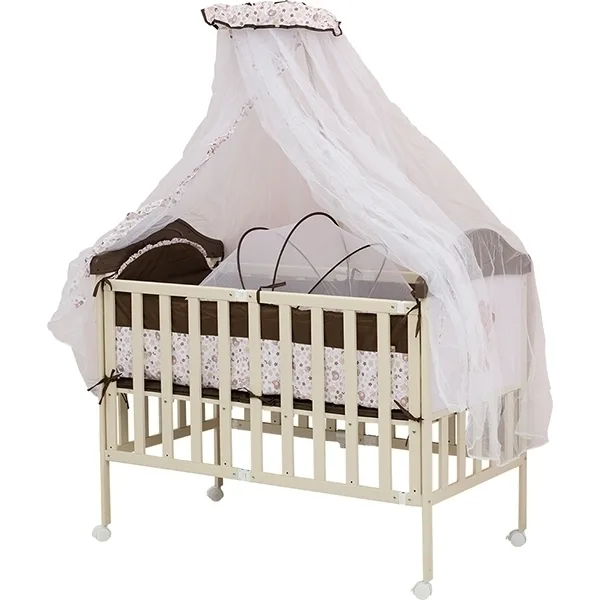 Детская кроватка BabyHit Sleepy Compact с люлькой для новорожденного — фото 4