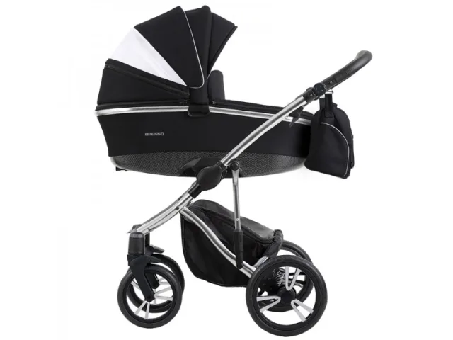 Детская коляска Bebetto Bresso Premium Class Silver 2020 2 в 1 — фото 5
