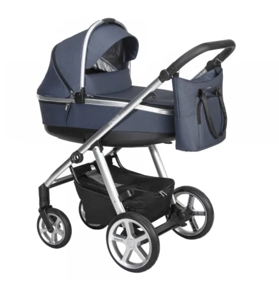 Детская коляска Espiro Next 2.1 Multicolor 2 в 1, 503 Navy Sity — главный ракурс