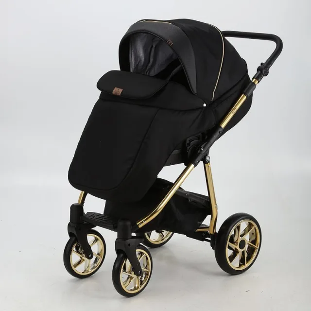Детская коляска BeBe-Mobile Gusto Special Edition 2 в 1, ткань+эко-кожа — фото 2