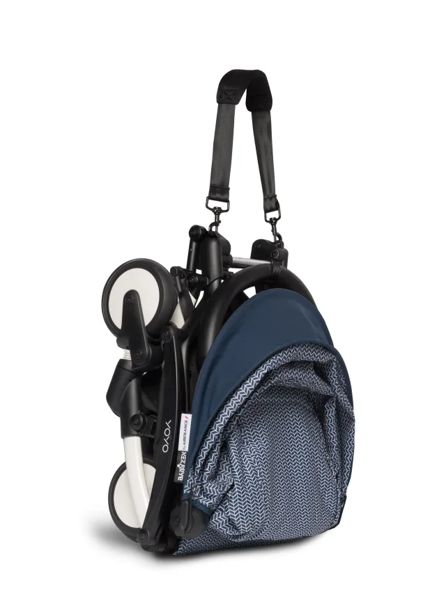 Детская коляска Babyzen Yoyo 2 Bassinet 2 в 1 на белой раме — фото 8