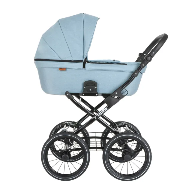 Детская коляска-люлька Pituso Leticia Classic, колесо D-14 — фото 3