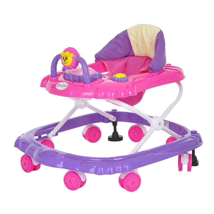Детские ходунки Bambola Мишка, Purple+Pink/Фиолетовый — главный ракурс