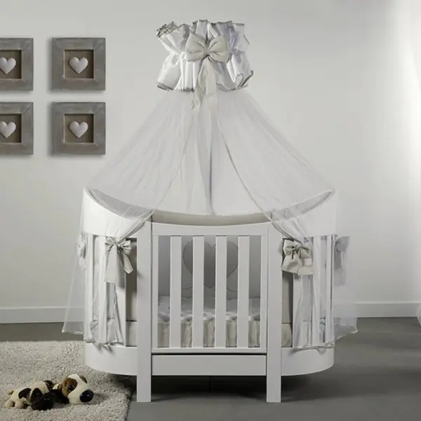 Детская кроватка Baby Italia Eva с матрасом и бельем в комплекте — фото 2