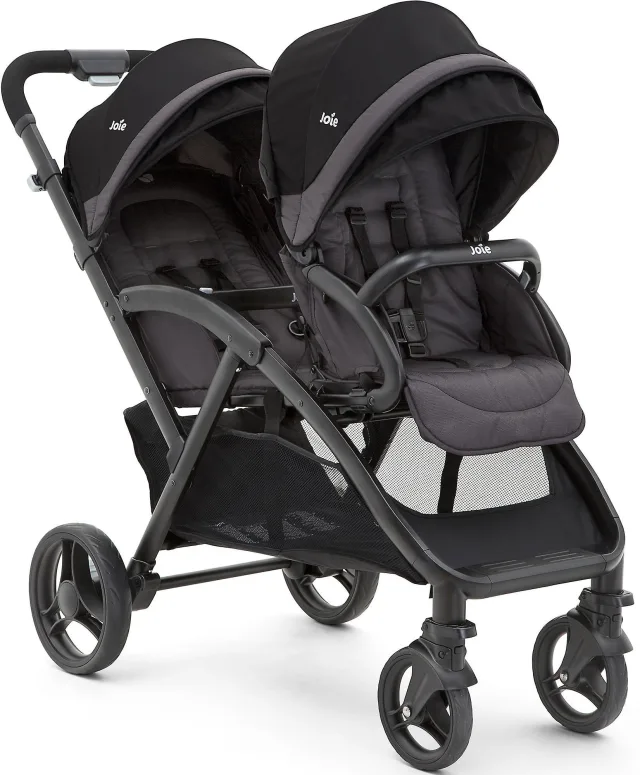 Детская прогулочная коляска для двойни Joie Evalite Duo Stroller — фото 8