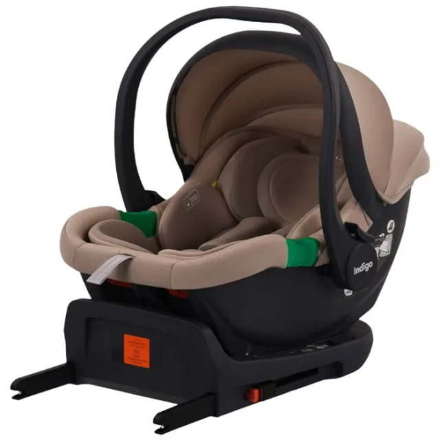 Детское автокресло Indigo Minky i-Size с базой Isofix — фото 1