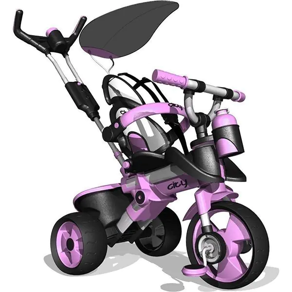 Трехколесный велосипед Injusa City Trike Aluminium арт. 3262/002 — фото 5