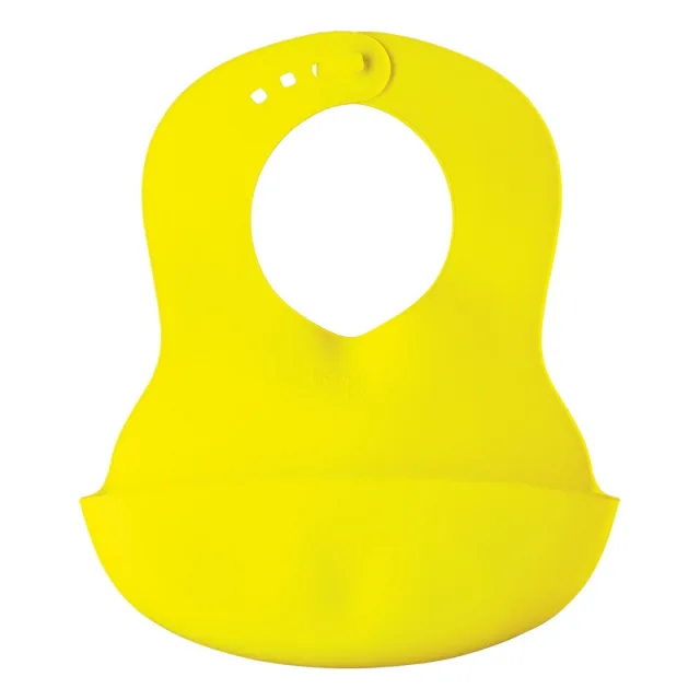 Нагрудник пластиковый детский Happy Baby Baby Plastik Bib (16000) — фото 4
