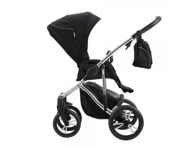 Детская коляска Bebetto Bresso Premium Class Silver 2020 2 в 1 — фото 3