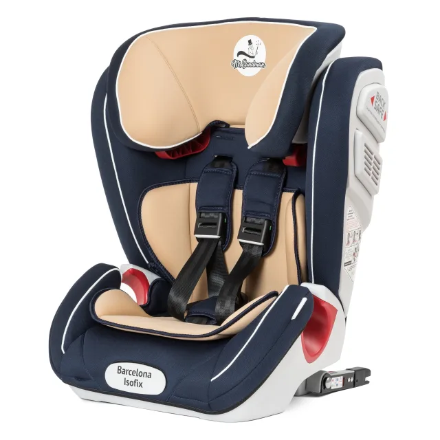 Автомобильное кресло Mr Sandman Barcelona Isofix 9-36 кг — фото 10