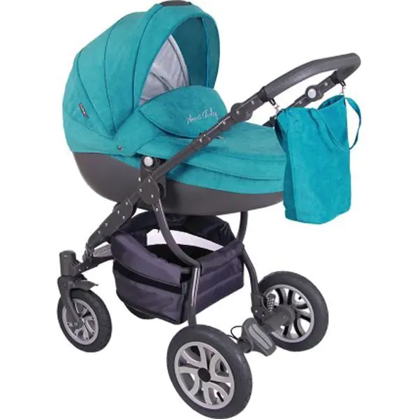 Детская коляска Lonex Sweet Baby Pastel 2 в 1 — главный ракурс