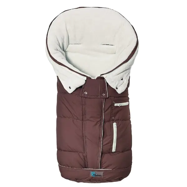 AL2274C Зимний флисовый конверт Altabebe Clima Guard, Black/light grey — главный ракурс