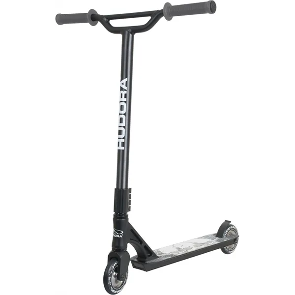 Трюковый самокат Hudora Stunt Scooter XY-12 14121, Черный — главный ракурс
