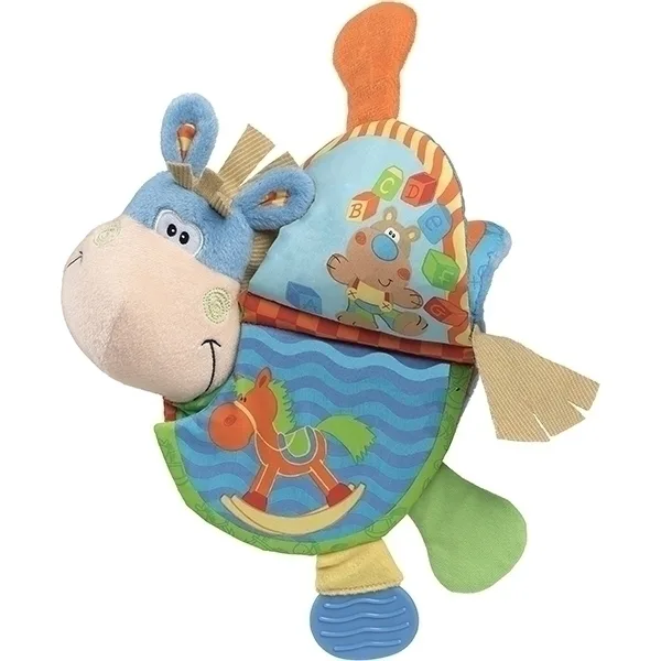 Мягкая игрушка-книжка Playgro Ослик 0101146 — фото 2