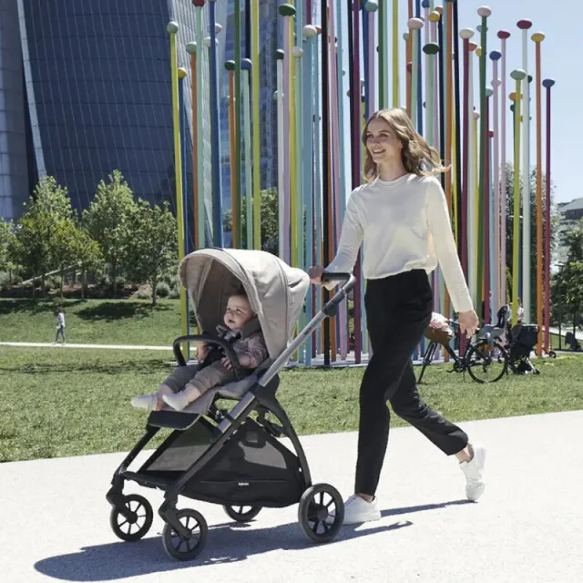 Детская коляска Inglesina Electa System Duo 2 в 1 на шасси Electa Iridium Black — фото 5