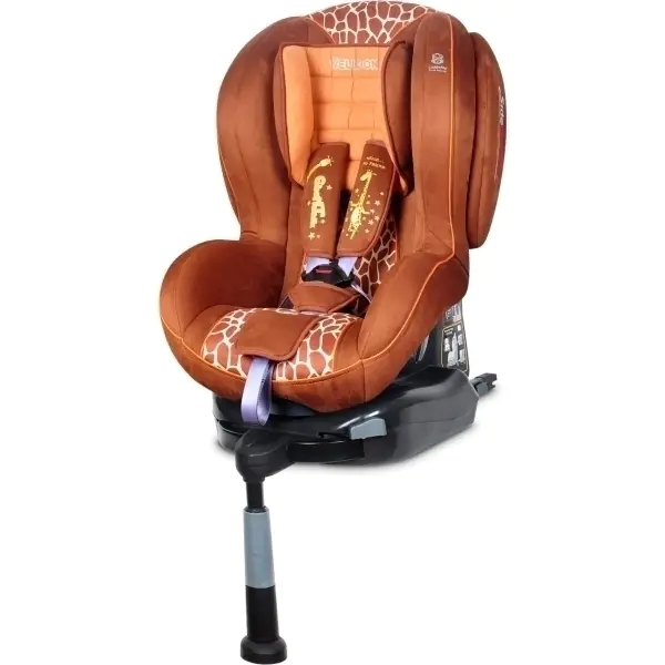 Автокресло Welldon Smart Sport SideArmor & CuddleMe ISO-FIX, Giraffe Talk — главный ракурс
