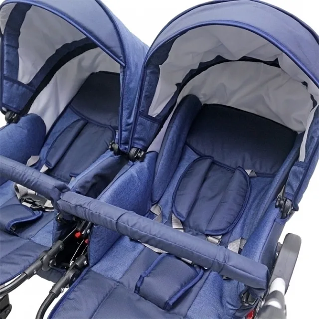 Детская коляска для двойни Teddy (BartPlast) Fenix Duo 2 в 1 — фото 5