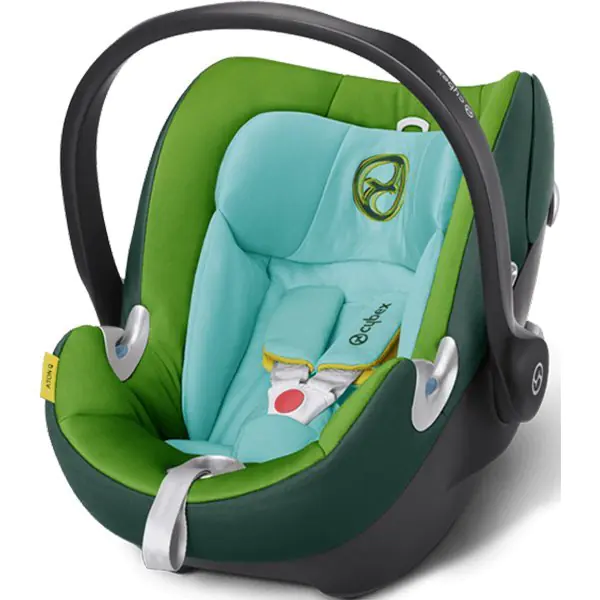 Детское автокресло Cybex Aton Q, Limestone — главный ракурс