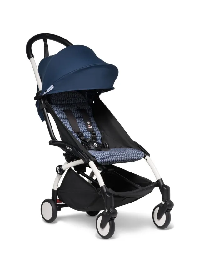 Детская коляска Babyzen Yoyo 2 Bassinet 2 в 1 на белой раме — фото 6