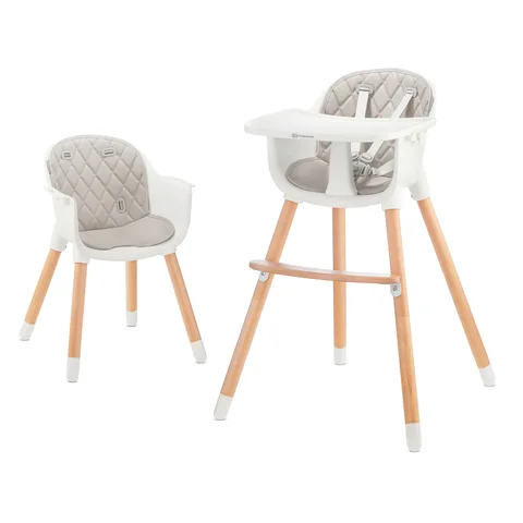 Стульчик для кормления Kinderkraft Sienna, Pink — главный ракурс