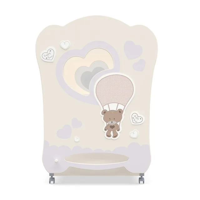 Детская кроватка Nuovita Stanzione Cute Bear Swing, поперечный маятник/ящик — фото 6