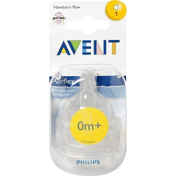 Соска Philips Avent для новорожденного SCF631/27 2 шт — фото 2
