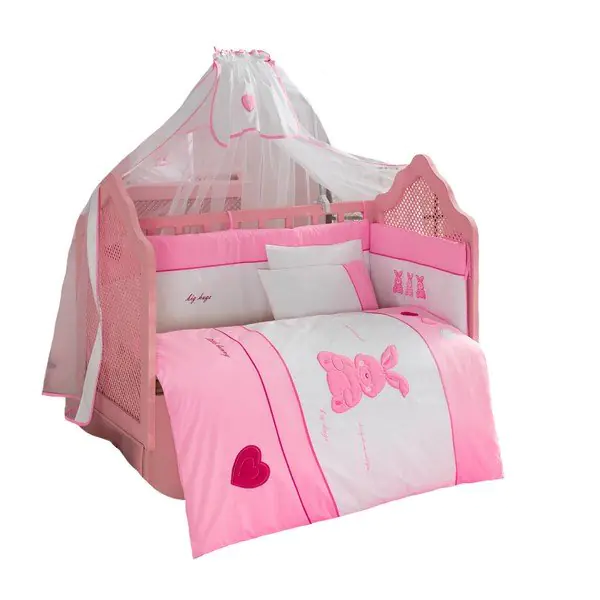 Комплект постельного белья Kidboo My Little Rabbit 3 предмета, Blue — главный ракурс