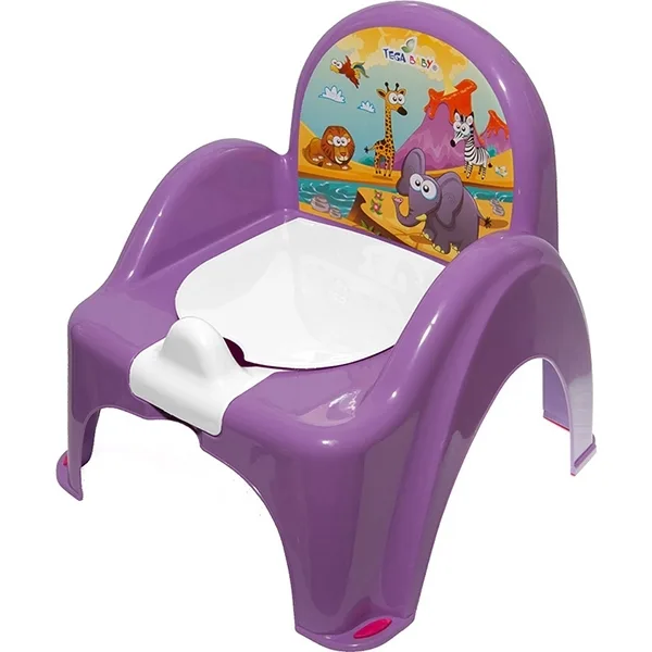 Детский горшок-стульчик Tega Baby Сафари, Blue - Синий — главный ракурс