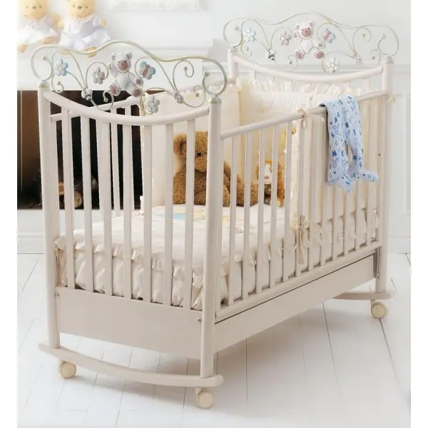 Детская кроватка Baby Expert Ceramics Perla — главный ракурс