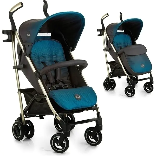 Детская коляска-трость I’Coo Pace, dressblue — главный ракурс