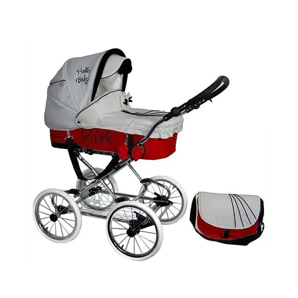 Детская коляска Malycar El-Jot Scarlet Melanie 3 в 1 — фото 2