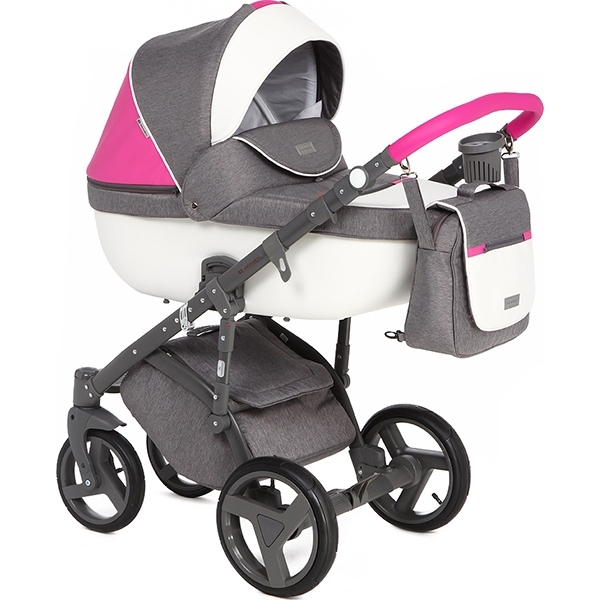 Детская коляска BeBe-Mobile Ravenna Sport 2 в 1, ткань+эко-кожа — фото 13