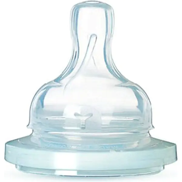 Соска Philips Avent силиконовая для густых жидкостей SCF636/27 2 шт от 6 мес — главный ракурс