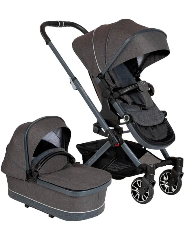 Детская коляска Hartan Avantgarde Mercedes-Benz 2 в 1 с сумкой Bag2Go — фото 14