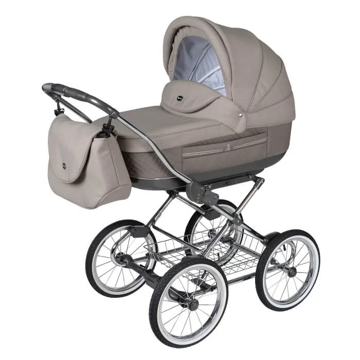Детская коляска Noordline Melanie Classic 2 в 1, BEIGE — главный ракурс