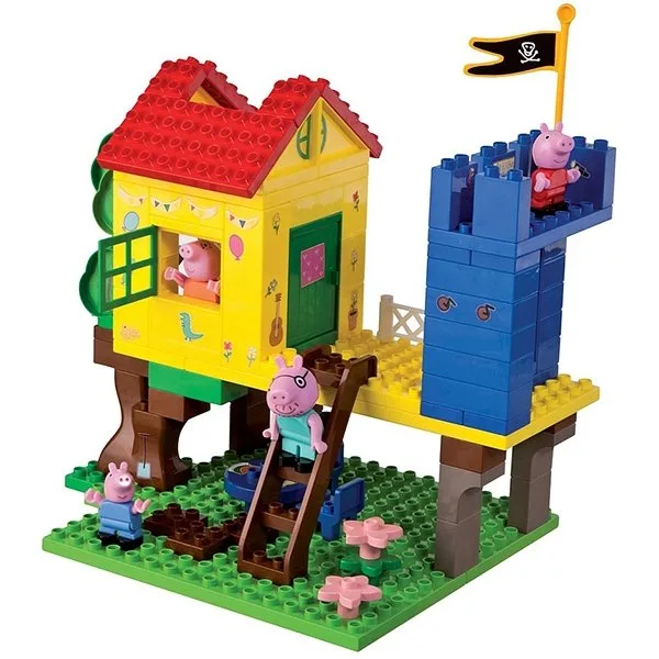 Конструктор Smoby Дом на Дереве Peppa Pig, 94 детали, 1/4 арт. 57077 — фото 2