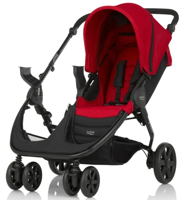 Детская прогулочная коляска для двойни Britax B-Agile Double — фото 2