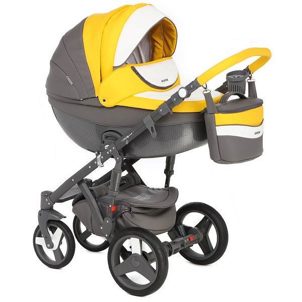 Детская коляска Adamex Monte Deluxe Carbon 3 в 1 — фото 40