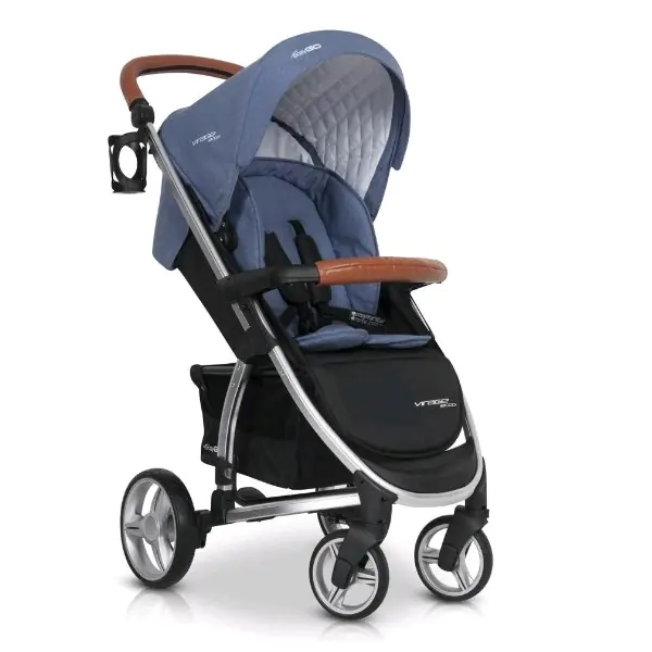 Детская прогулочная коляска easyGo Virage, Malachit — главный ракурс