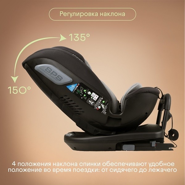 Детское автокресло Kidz Spin Plus 360 i-Size — фото 6
