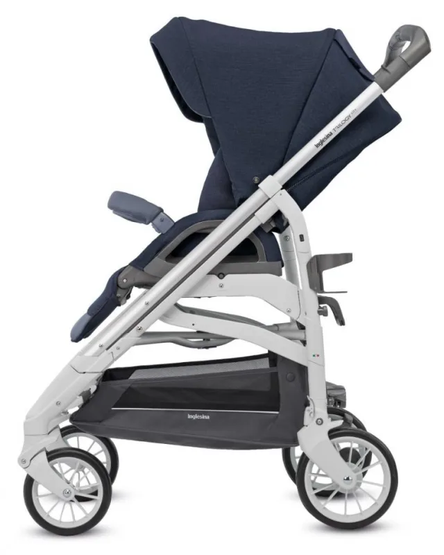 Детская коляска Inglesina Trilogy System Duo 2 в 1 на шасси Trilogy Slate White — фото 4