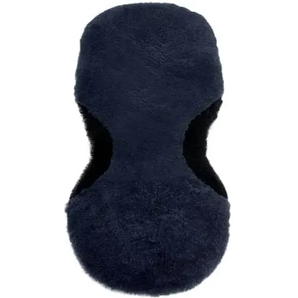 Накидка на сидение коляски из овчины Phil and Teds Lambskin liner, dark grey — главный ракурс