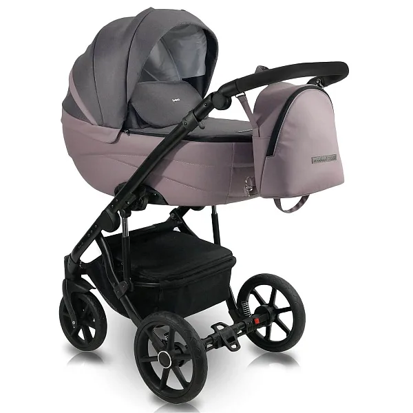 Детская коляска Bexa Ideal 2 в 1, 18 оливковый+оливковая кожа — главный ракурс
