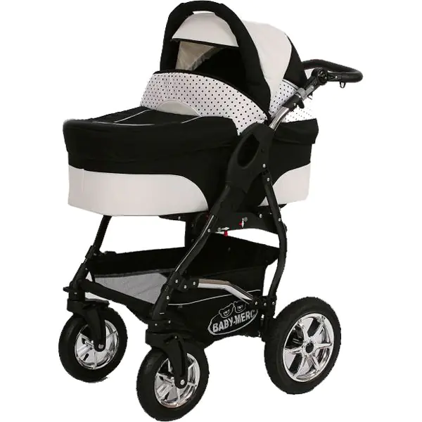 Детская коляска Baby-Merc Q8 3 в 1 — главный ракурс