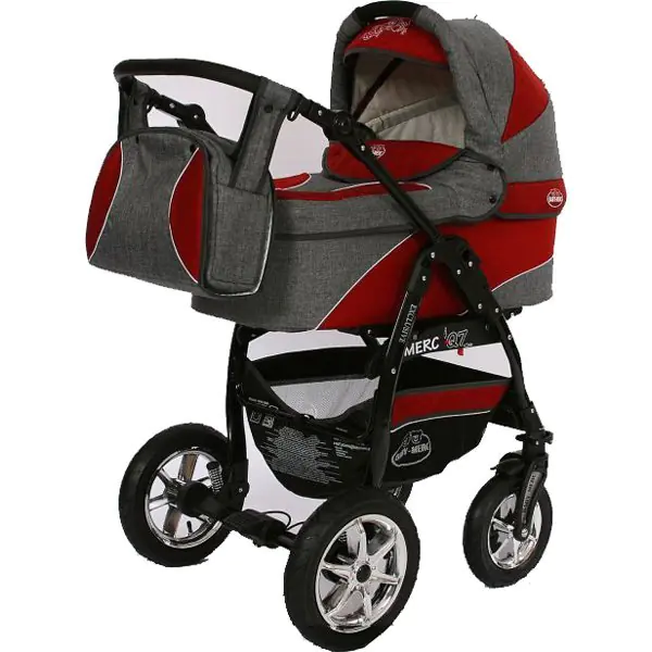 Детская коляска Baby-Merc Q7 Len 3 в 1 — главный ракурс