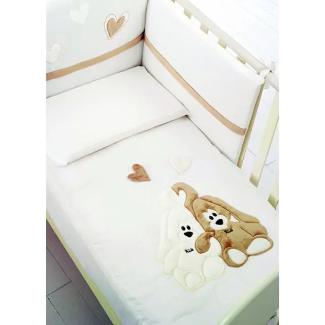 Комплект постели Baby Expert Cremino Беби Эксперт Кремино в кроватку, 4 предмета — главный ракурс
